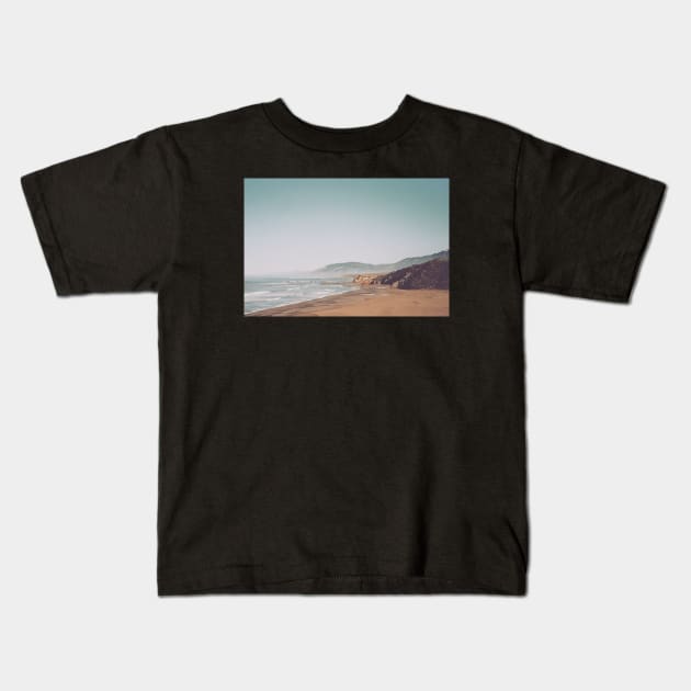 California Coast Kids T-Shirt by juniperandspruce
